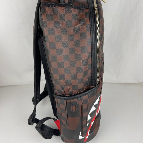 New Sprayground DLVX Sharks in Paris Backpack - Picture 4 of 10